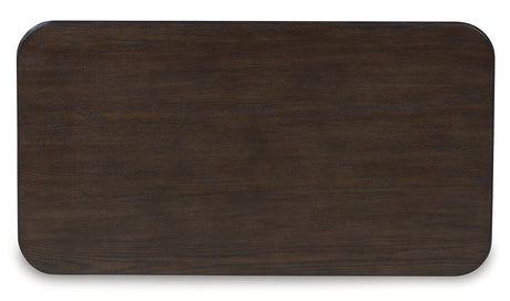 Carlibrie Warm Brown Lift-Top Coffee Table from Ashley - Luna Furniture