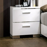 Carlie White Night Stand from Furniture of America - Luna Furniture