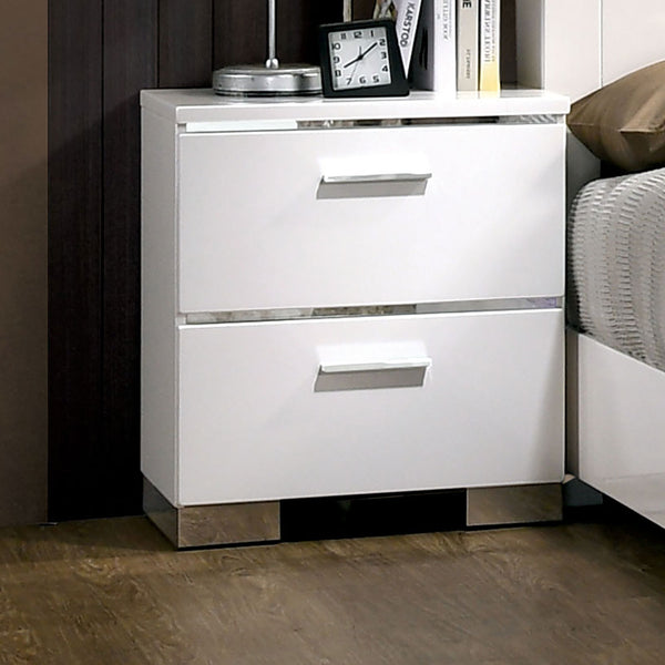 Carlie White Night Stand