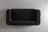 Carlina Black Velvet Sofa & Loveseat from Nova Furniture - Luna Furniture