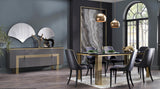 Carlino Marble Dining Table from Bellona - Luna Furniture