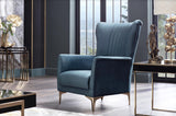 Carlino Napoly Green Loveseat from Bellona - Luna Furniture