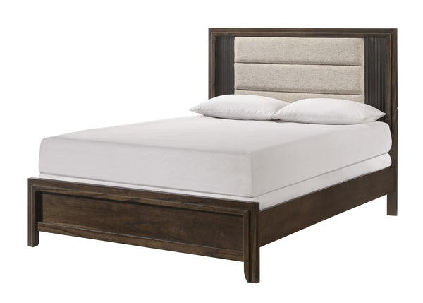 Carlton Brown King Panel Bed