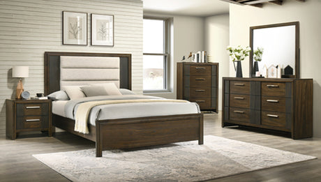Carlton Brown Nightstand from Crown Mark - Luna Furniture