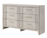 Carlton White Mist Upholstered Bedroom Set from Crown Mark - Luna Furniture
