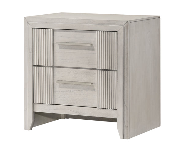 Carlton White Mist Nightstand