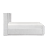 Carmel Light Gray Eastern King Platform Bed from Homelegance - Luna Furniture