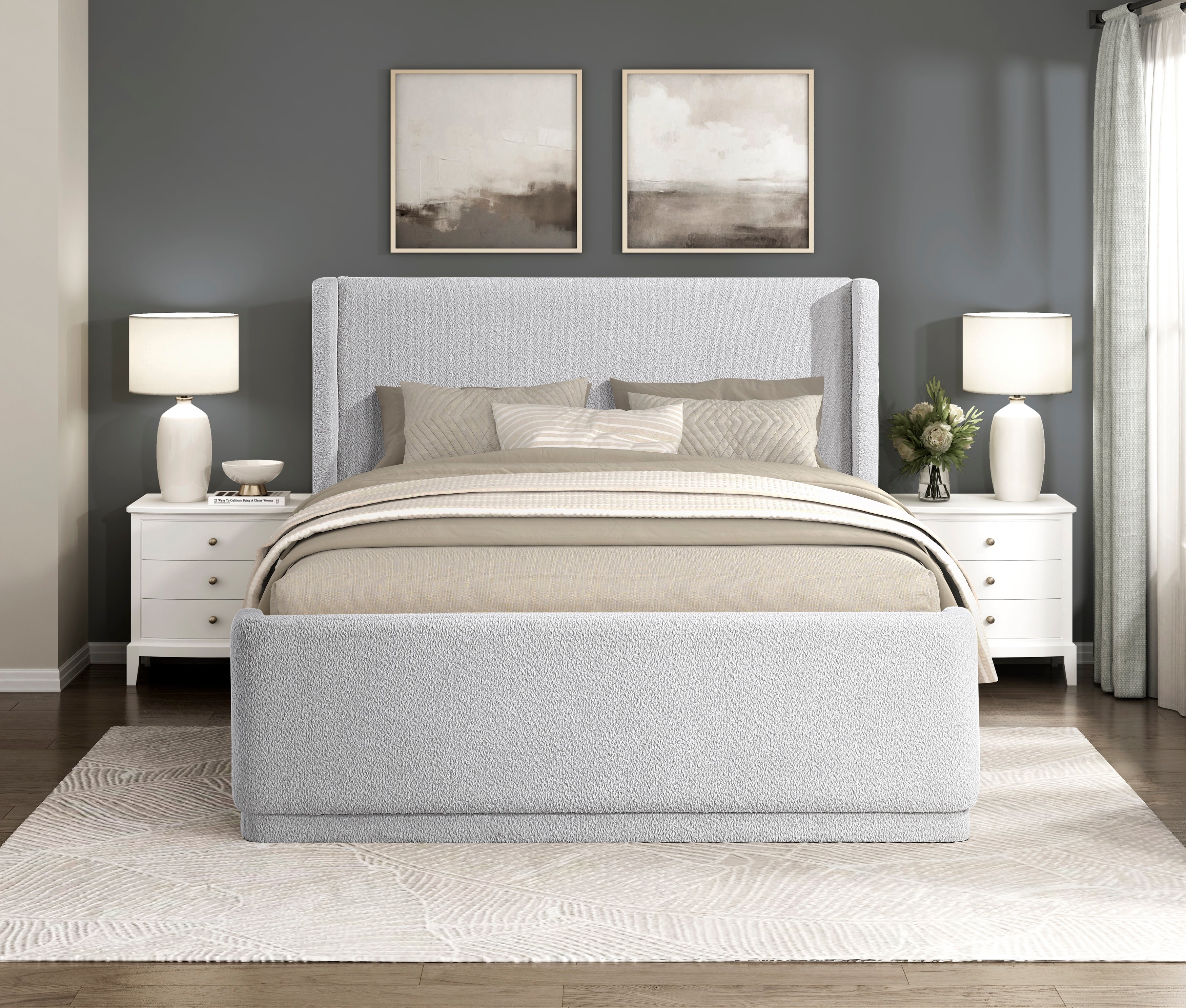 Homelegance Carmel Platform Bed - Thumbnail 2