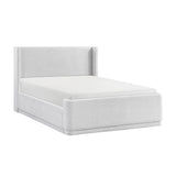 Carmel Light Gray Full Platform Bed from Homelegance - Luna Furniture