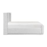 Carmel Light Gray Full Platform Bed from Homelegance - Luna Furniture