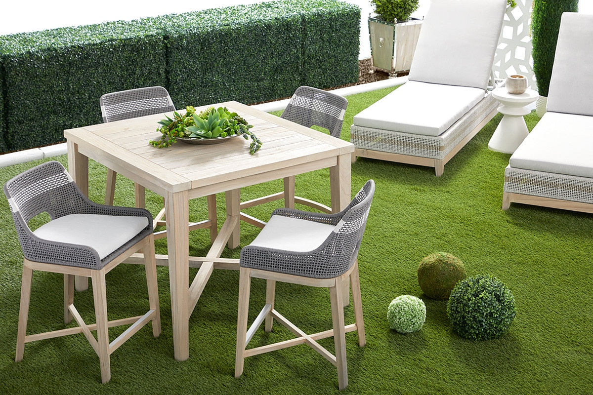 Carmel Outdoor 42" Square Counter Table from Essentials For Living - Luna Furniture