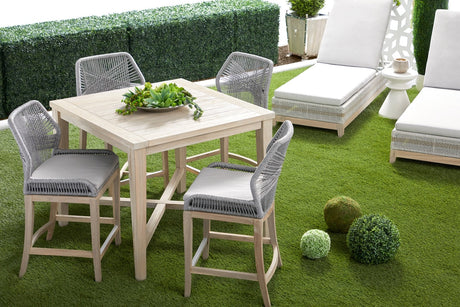 Carmel Outdoor 42" Square Counter Table from Essentials For Living - Luna Furniture
