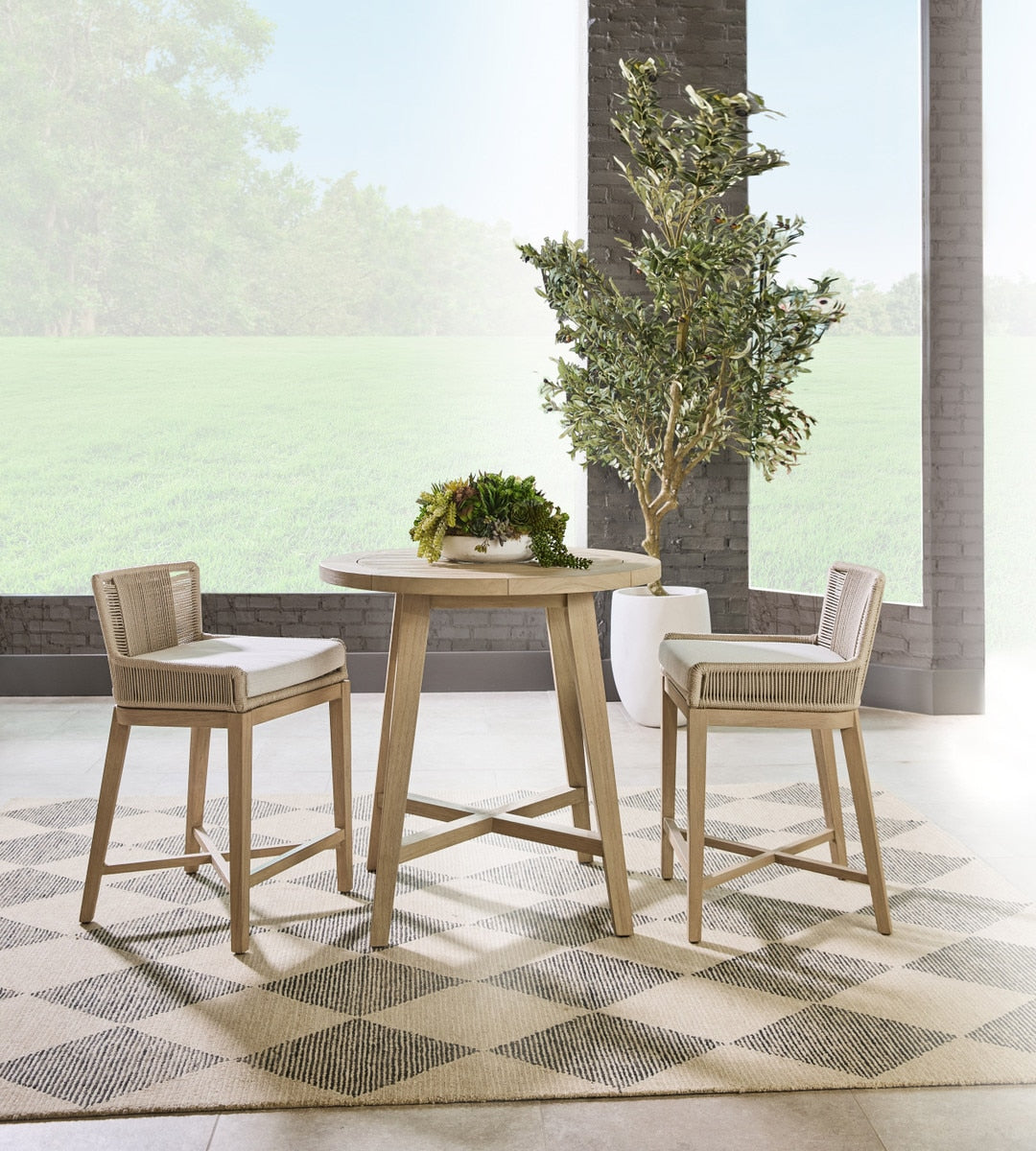 Carmel Outdoor 36" Round Counter Table from Essentials For Living - Luna Furniture