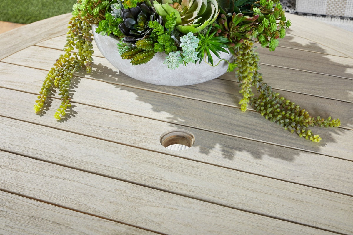 Carmel Outdoor 54" Round Dining Table from Essentials For Living - Luna Furniture