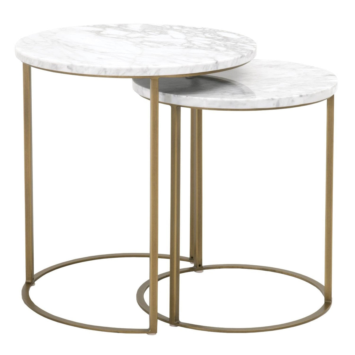 Carrera Round Nesting Accent Table from Essentials For Living - Luna Furniture
