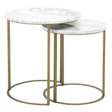 Carrera Round Nesting Accent Table from Essentials For Living - Luna Furniture