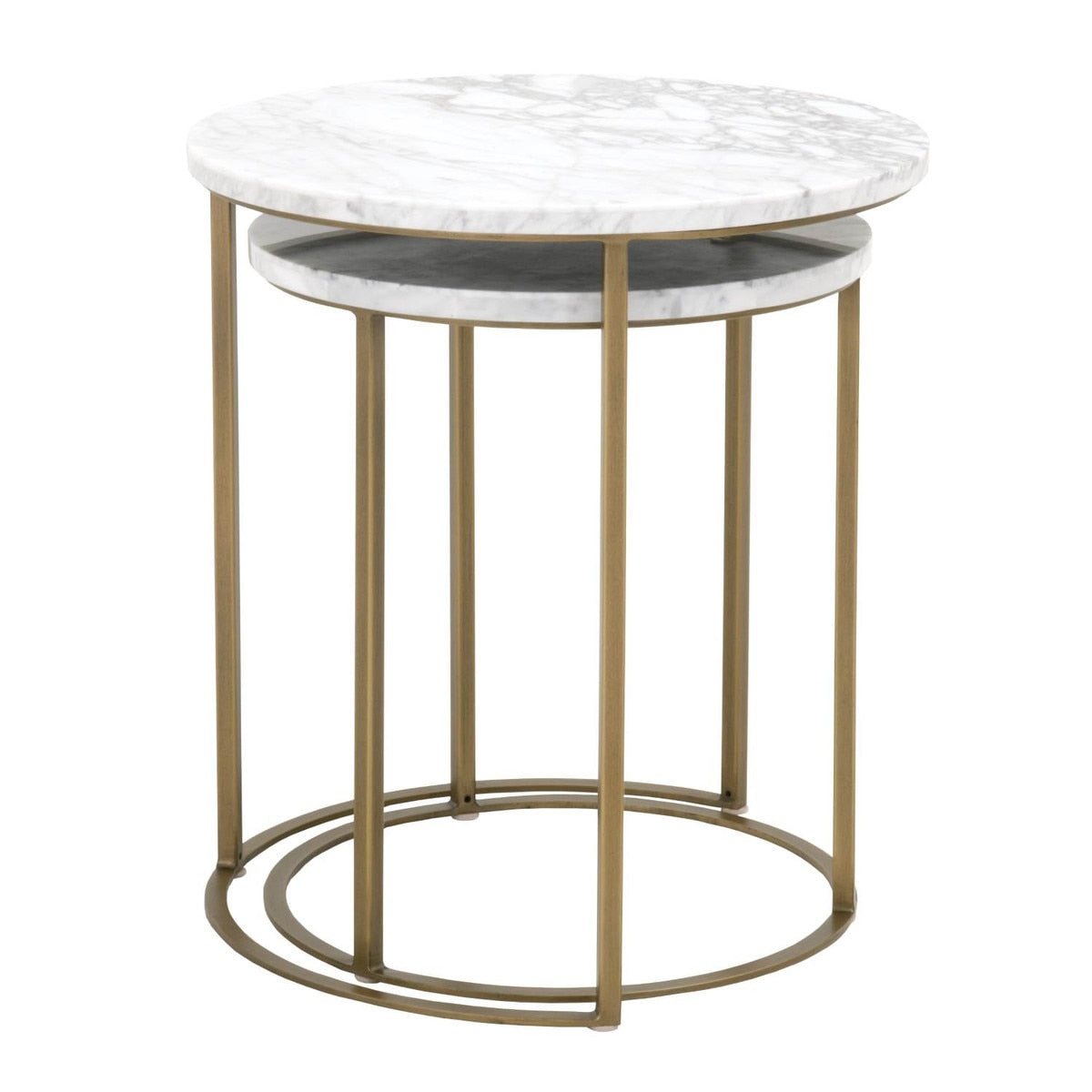 Carrera Round Nesting Accent Table from Essentials For Living - Luna Furniture