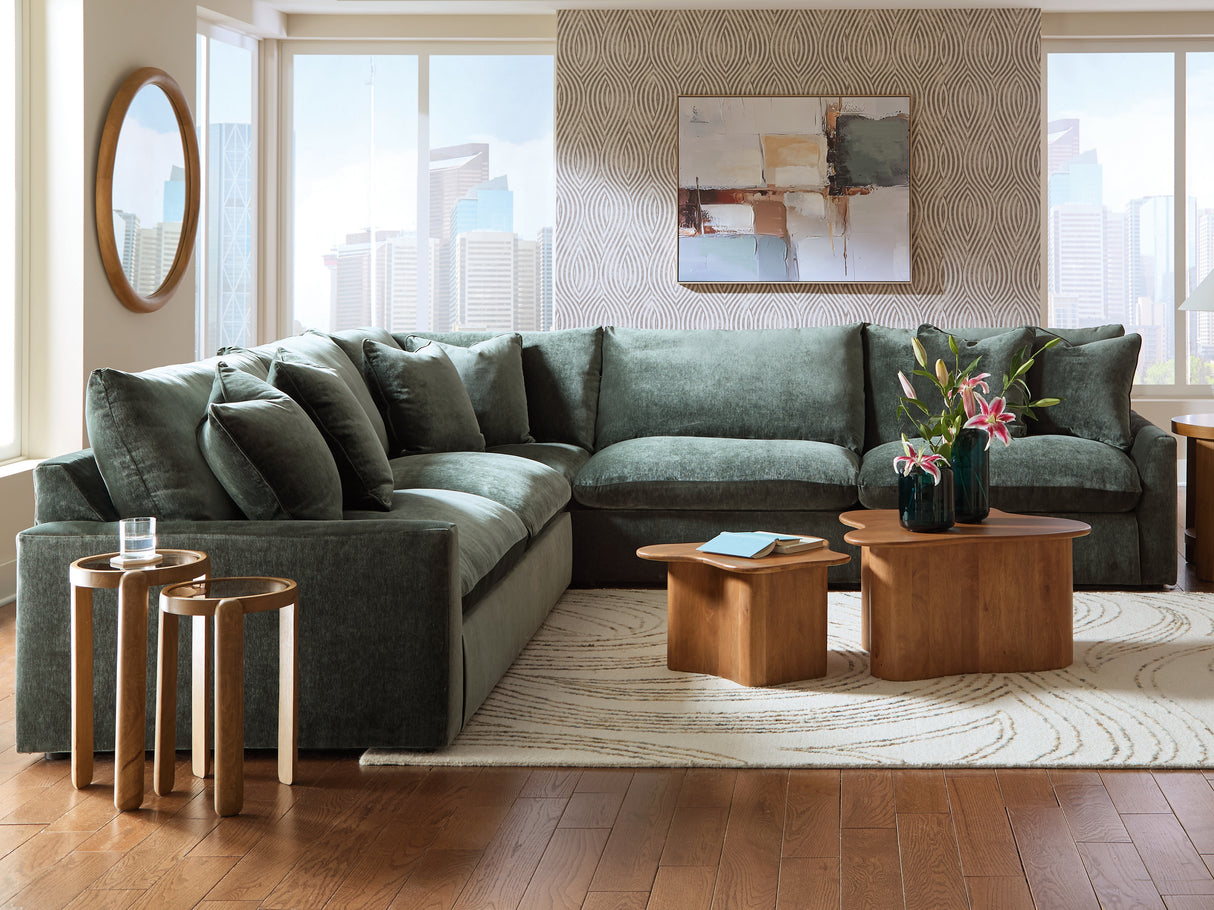 Carriage View Jade 3-Piece Sectional from Ashley Furniture - Luna Furniture
