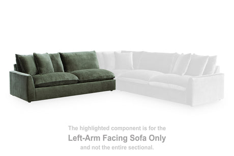 Carriage View Jade Left-Arm Facing Sofa from Ashley - Luna Furniture