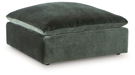 Carriage View Jade Oversized Accent Ottoman from Ashley - Luna Furniture