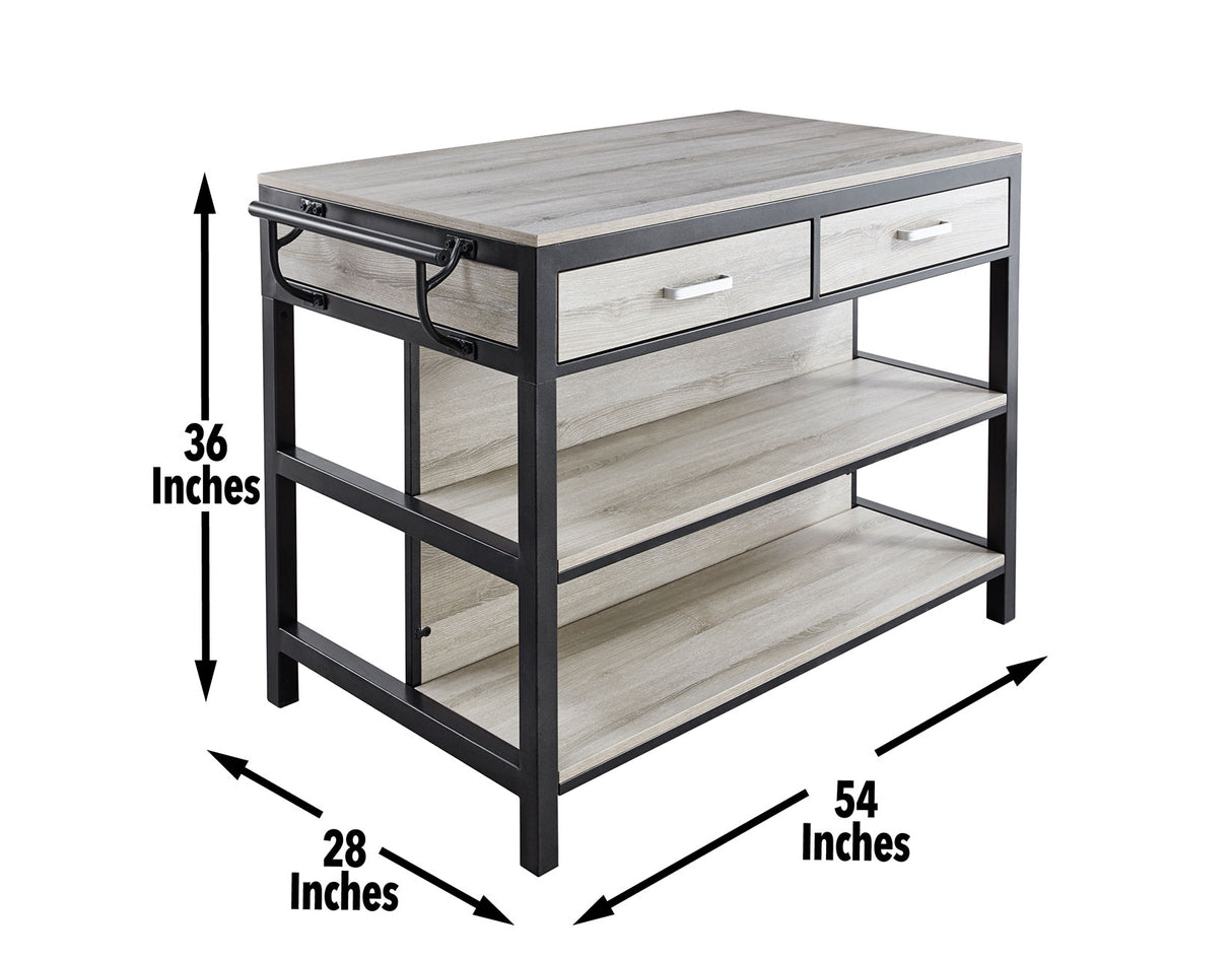 Carson 55-inch Counter Kitchen Table from Steve Silver - Luna Furniture