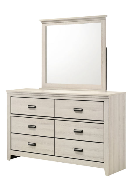 Carter White Dresser from Crown Mark - Luna Furniture