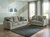 Cascilla Sofa and Loveseat in Pewter from Ashley Furniture - Luna Furniture