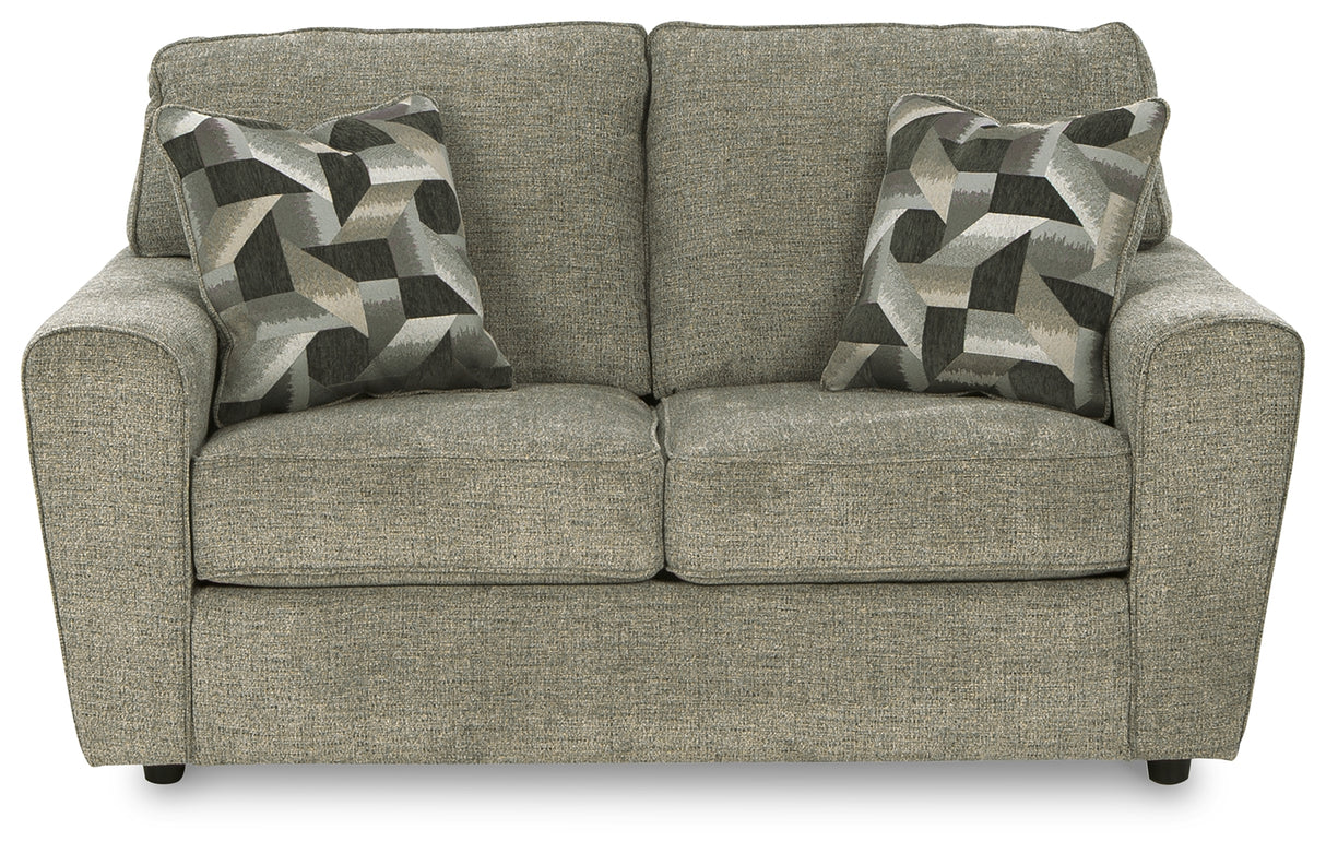Cascilla Sofa and Loveseat in Pewter from Ashley Furniture - Luna Furniture