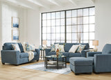 Cashton Blue Living Room Set from Ashley - Luna Furniture