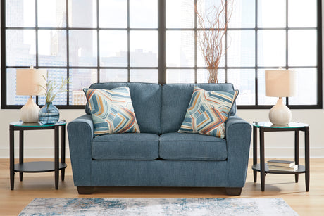 Cashton Blue Living Room Set from Ashley - Luna Furniture