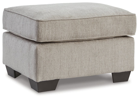 Cashton Ice Ottoman from Ashley - Luna Furniture