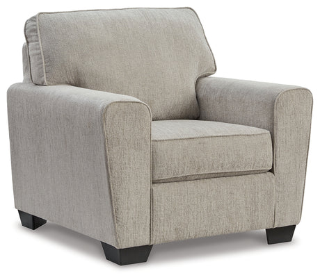 Cashton Sofa, Loveseat, Chair and Ottoman in Ice from Ashley - Luna Furniture