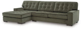 Caspian-Town Olive 2-Piece LAF Chaise Sectional from Ashley - Luna Furniture