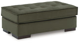 Caspian-Town Olive Oversized Accent Ottoman from Ashley - Luna Furniture