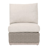 Caspian Outdoor Modular Armless Sofa Chair from Essentials For Living - Luna Furniture