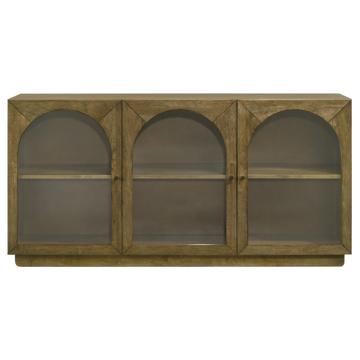 Castlewood Brown Oak Dining Sideboard Buffet Server from Coaster - Luna Furniture