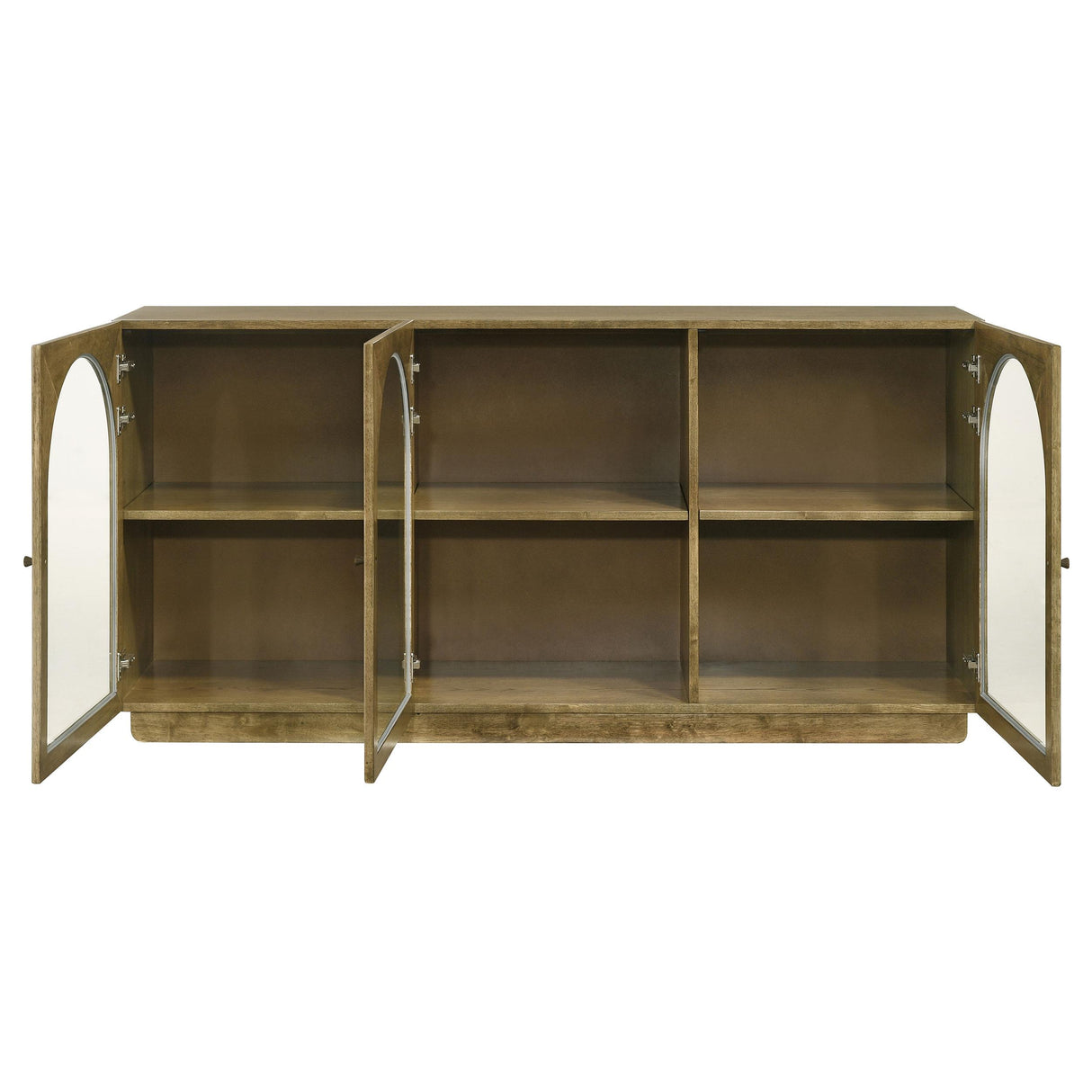 Castlewood Brown Oak Dining Sideboard Buffet Server from Coaster - Luna Furniture