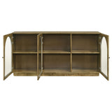 Castlewood Brown Oak Dining Sideboard Buffet Server from Coaster - Luna Furniture