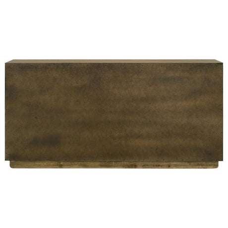 Castlewood Brown Oak Dining Sideboard Buffet Server from Coaster - Luna Furniture