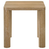 Castlewood Light Oak 2-Piece Cocktail Coffee Table Set from Coaster - Luna Furniture