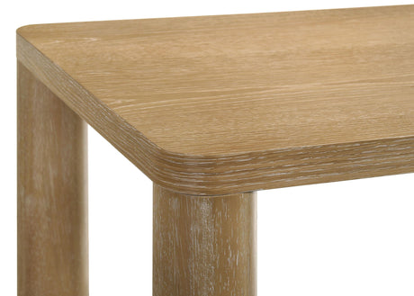 Castlewood Light Oak Engineered Wood Accent Side End Table from Coaster - Luna Furniture