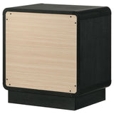 Cavelle Black 2-Drawer Nightstand from Coaster - Luna Furniture