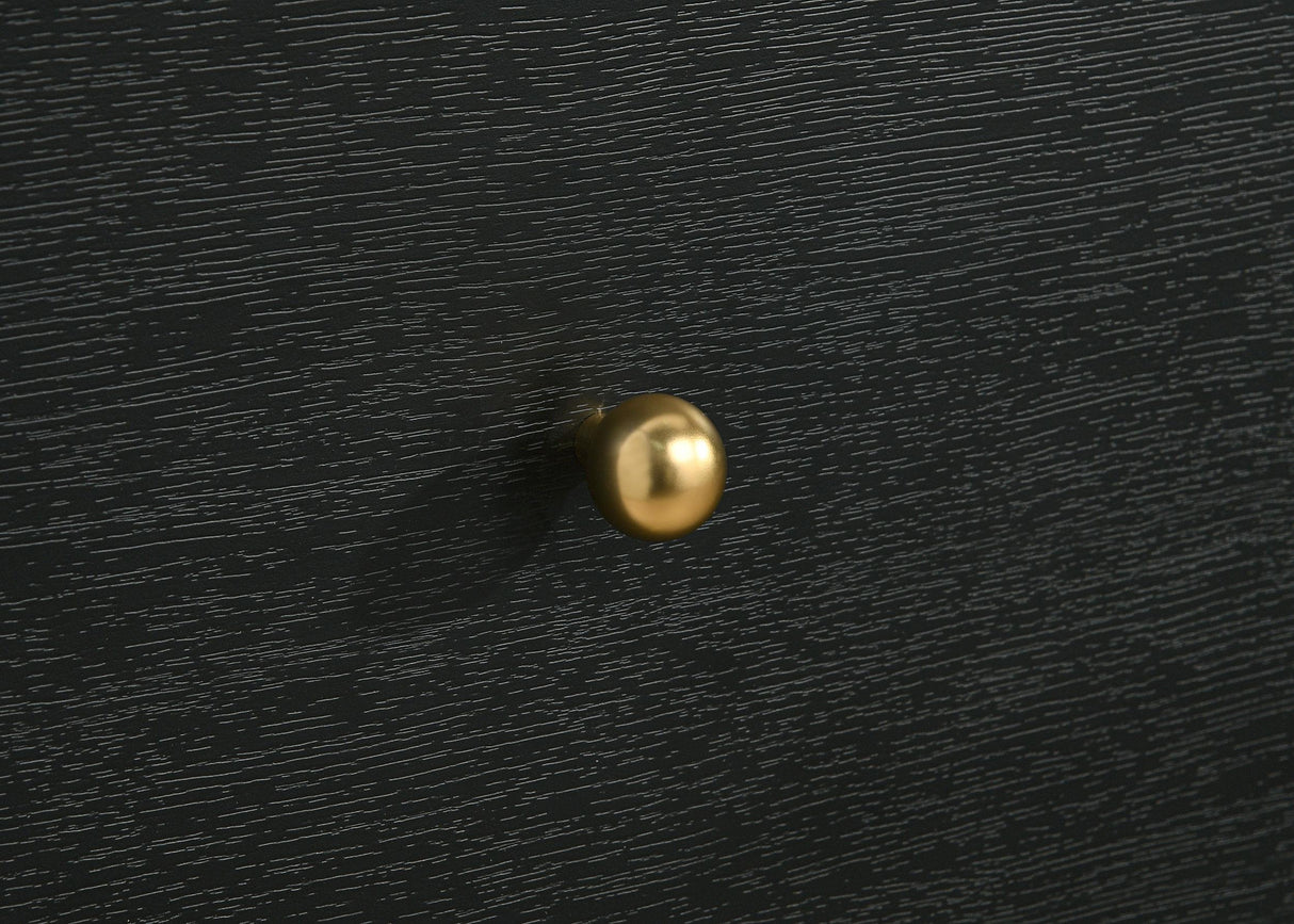 Cavelle Black 6-Drawer Dresser and Mirror from Coaster - Luna Furniture