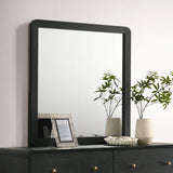 Cavelle Black Dresser Mirror (Mirror Only) from Coaster - Luna Furniture