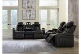 Caveman Den Midnight Power Reclining Living Room Set from Ashley - Luna Furniture