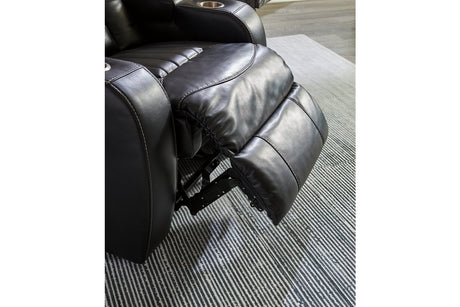 Caveman Den Midnight Power Reclining Living Room Set from Ashley - Luna Furniture