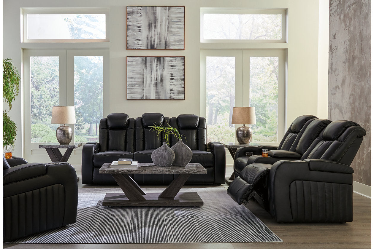 Caveman Den Power Reclining Sofa, Loveseat and Recliner from Ashley - Luna Furniture