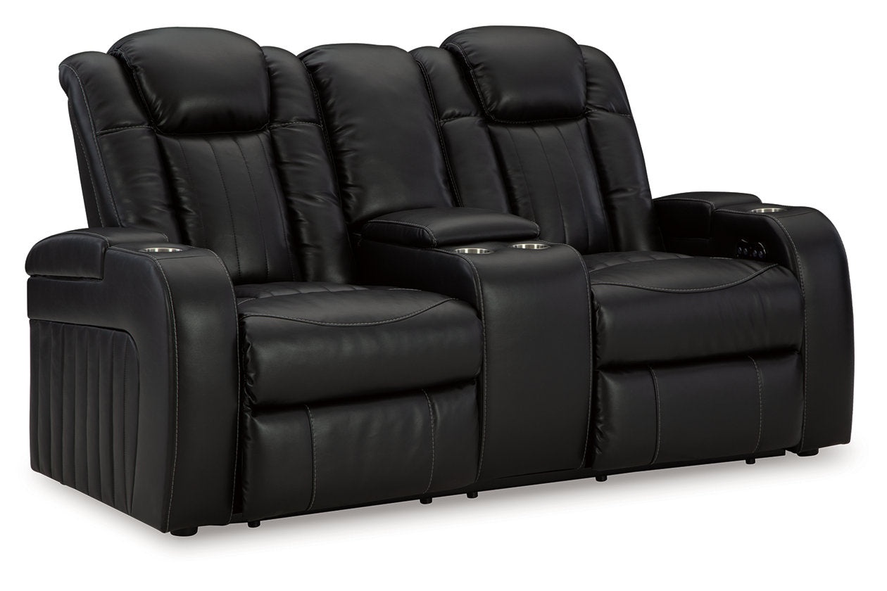 Caveman Den Power Reclining Sofa, Loveseat and Recliner – Luna