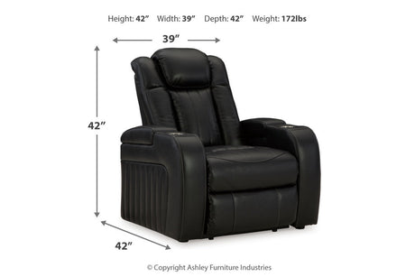 Caveman Den Power Reclining Sofa, Loveseat and Recliner from Ashley - Luna Furniture