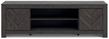 Cayboni Black 71" TV Stand from Ashley Furniture - Luna Furniture